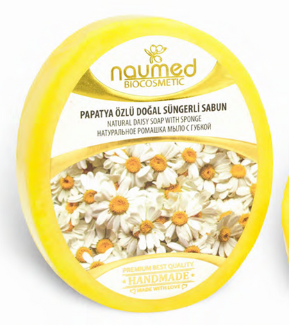 NAUMED PAPATYA ÖZLÜ Sünger Sabun 135g