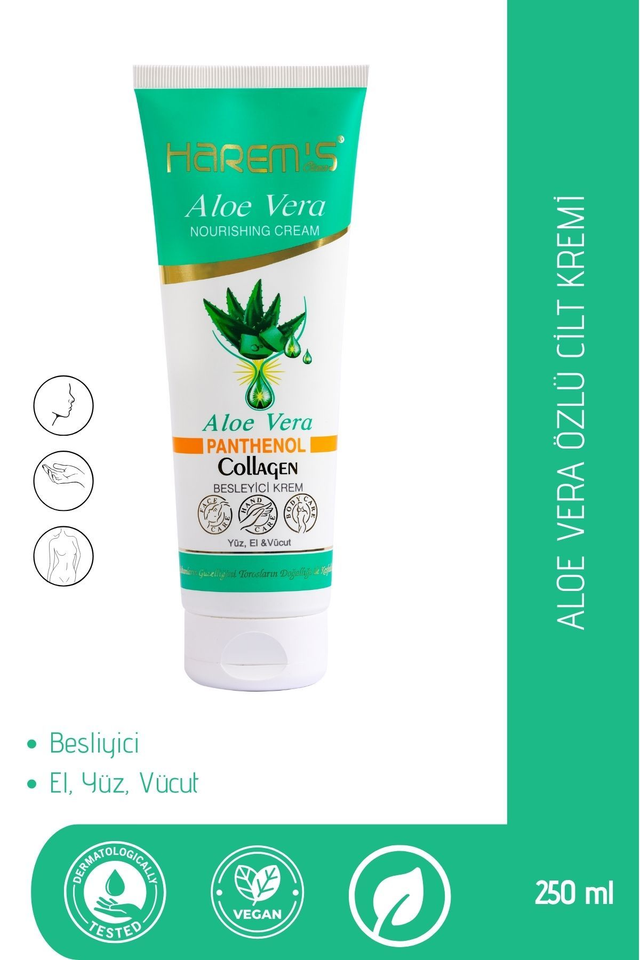 HAREM'S 250ml ALOE VERA Hand and Body Cream
