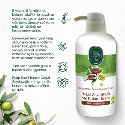 EYUP SABRI TUNCER Zeytinyağlı Doğal Saç Kremi 600ml