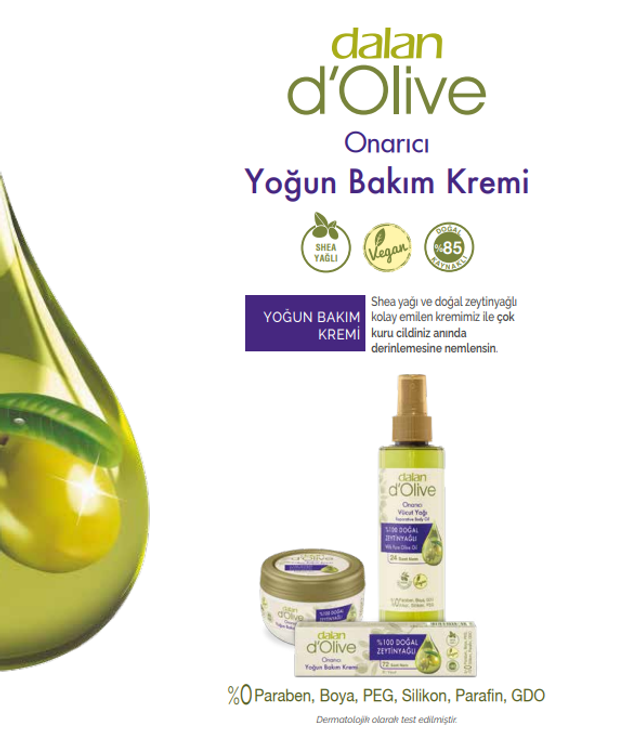DALAN d'Olive 200ml Vücut ve Masaj Yağı SPREYİ