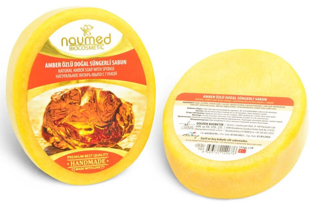 NAUMED BAL ÖZLÜ Sünger Sabun 135g