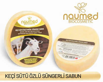 NAUMED KEÇİ SÜTÜ Sünger Sabunu 135g