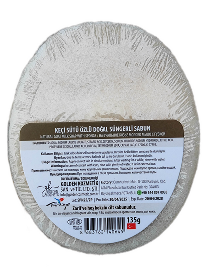 NAUMED KEÇİ SÜTÜ Sünger Sabunu 135g