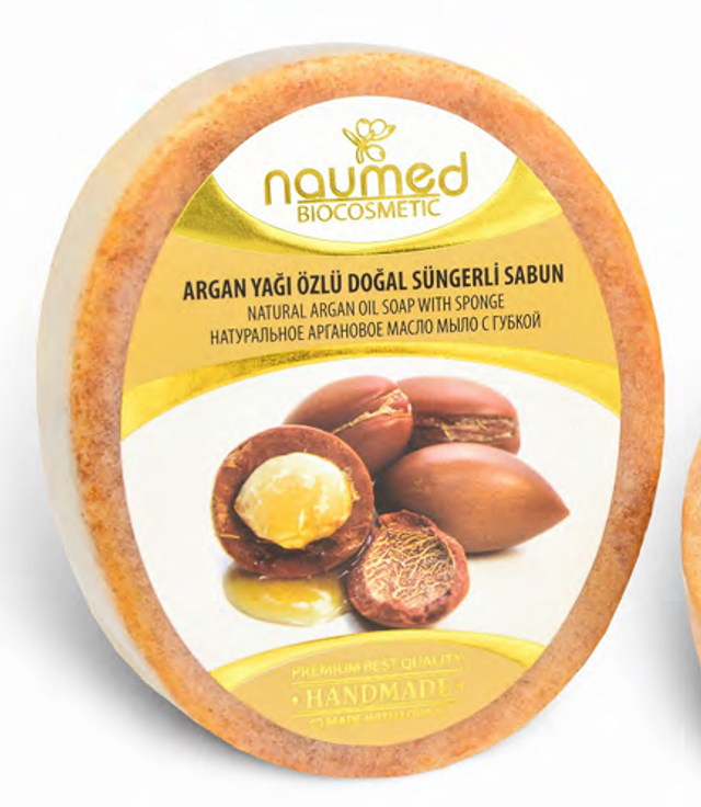 NAUMED ARGAN YAĞLI Sünger Sabun 135g