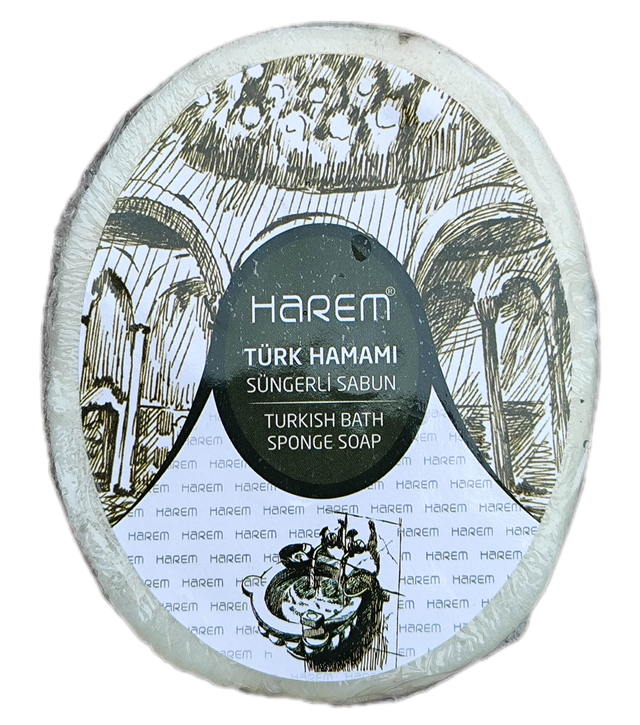 HAREM TÜRK HAMAMI SÜNGERLİ SABUN 135G