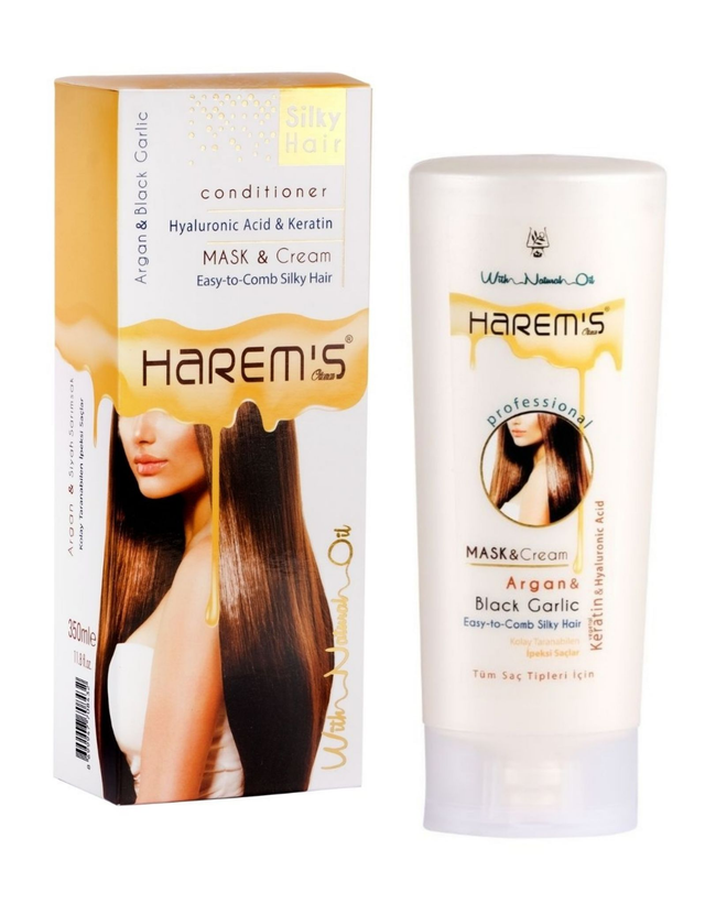 HAREM'S 350 ml İpeksi Saçlar İçin Saç Maskesi ve Saç Kremi