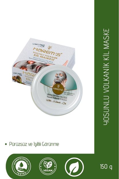 HAREM'S 150 ml Deniz Yosunu Kili Yüz Maskesi