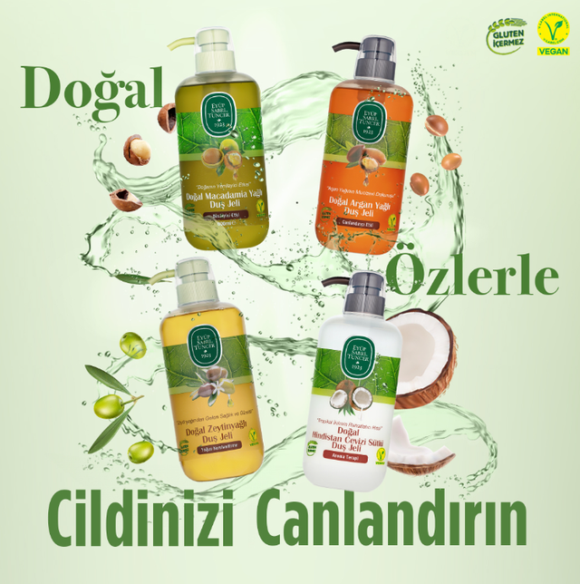 EYUP SABRI TUNCER 600ml Zeytinyağlı Doğal Duş Jeli
