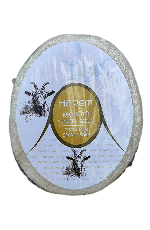 HAREM KEÇİ SÜTÜ SÜNGERLİ SABUN 135G