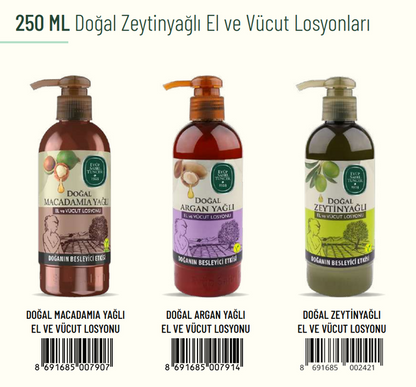 EYUP SABRI TUNCER 250ml ZEYTİNYAĞLI Vücut Balsamı