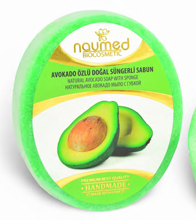 NAUMED Avokado Özlü Sünger Sabun 135g