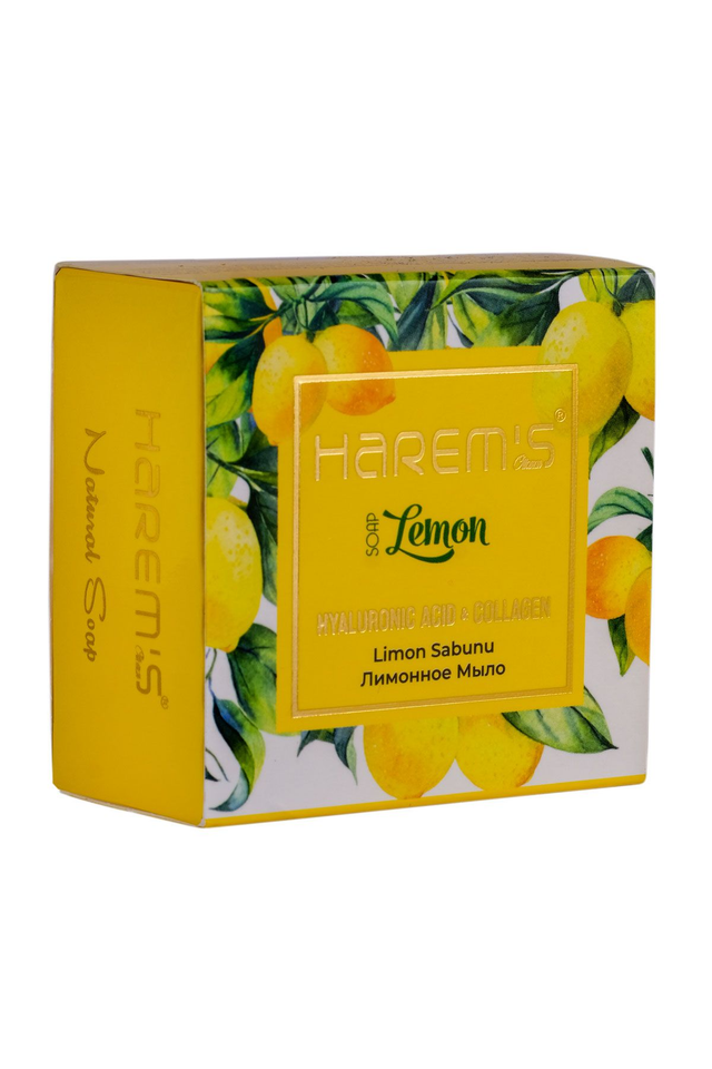HAREM'S 120g Hyaluronik Asit ve Kolajen Sabunu LİMON