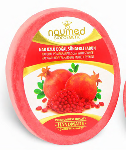 NAUMED Nar Özlü Sünger Sabun 135g