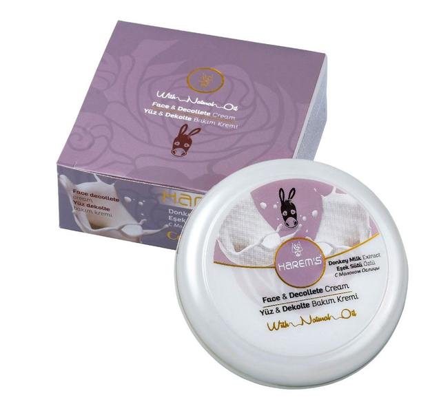 HAREM'S 125ml Eşek Sütü Özlü Yüz ve Dekolte Kremi