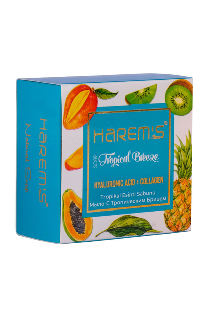 HAREM'S 120g Hyaluronik Asit ve Kolajenli Sabun TROPİKAL ESİNTİ