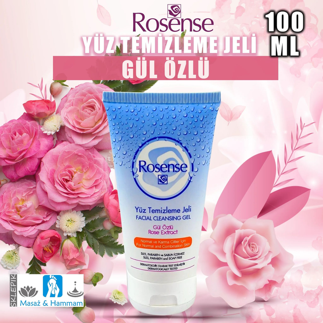 ROSENSE Yüz Temizleme Jeli 100ml