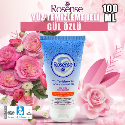 ROSENSE Yüz Temizleme Jeli 100ml