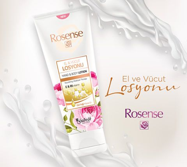 ROSENSE Besleyici Gül El ve Vücut Kremi 75ml