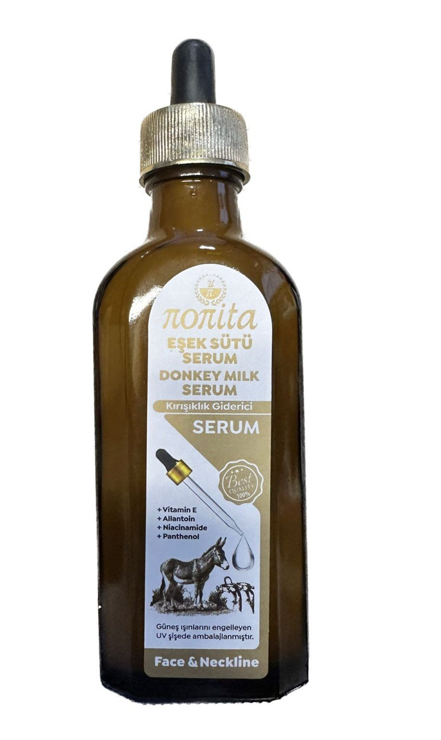 NONITA 100 ml Nourishing Serum with Donkey Milk Oil for Face, Body and Hair