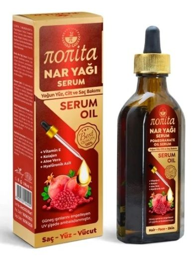 NONITA 100 ml Regenerating Serum for Face, Body and Hair with Pomegranate Seed Oil