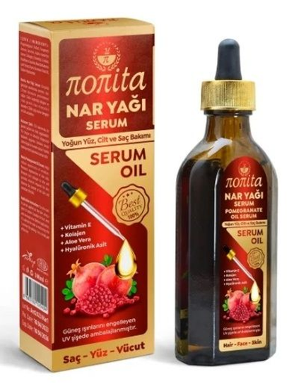 NONITA 100 ml Regenerating Serum for Face, Body and Hair with Pomegranate Seed Oil