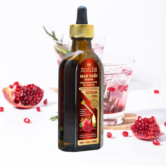 NONITA 100 ml Regenerating Serum for Face, Body and Hair with Pomegranate Seed Oil