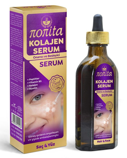 NONITA 100 ml Collagen Firming Serum Oil for Face, Body and Hair