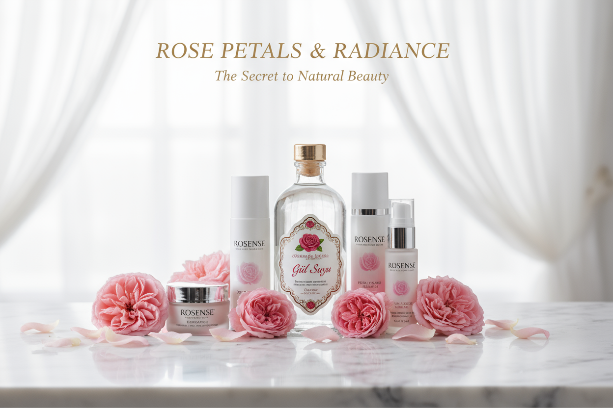 rosense veya gül suyu olan bloga uygun görsel